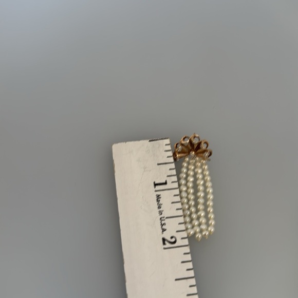 MIKIMOTO DIAMONDS 14k real solid gold real pearls - Picture 14 of 14